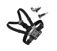 KONTONTY 1 Juego Cinturón De Arnés para Trípode Corporal Accesorios De Cámara De Movimiento Correa De para Cámara Deportiva Cinturón De para 4 3+ 3 2 1 Black