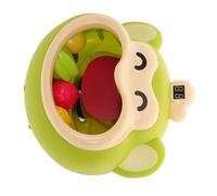 KONTONTY 1 Juego De Mesa De Baloncesto De Pared para Interior con Temporizador Y Dianas De Frutas Que Fomenta El Desarrollo Físico De Niños Pequeños.