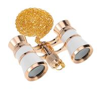 KONTONTY 1 Juego Prismáticos binoculares Estilo Vintage Gafas de ópera para Mujer binoculares de ópera para Adultos Gafas Vintage para Mujer telescopio al Aire Libre Binocular de Caza Metal