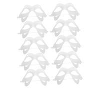 KONTONTY 10 Máscaras Pintadas A Mano Medias Máscaras Crea Tus Propias Máscaras Suministros Para Hacer Máscaras Máscaras De Animales Para Cosplay Carnaval Máscaras De Papel Máscaras