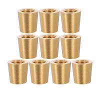 KONTONTY 10 Piezas De Patas De Exhibición Accesorios Tablas De Cocina Tablas Elevadoras De 1/2 Pulgada Almohadillas De Corte En Forma De Cono para Soporte De Gabinetes Suministros De