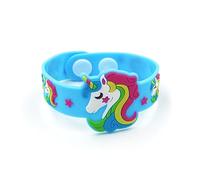 KONTONTY 10 Piezas Pulseras Para Pulsera De Fiesta Muñequeras De Silicona Pulseras Pulsera De Silicona Unicornio