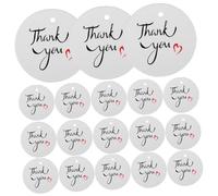 KONTONTY 100piezas Etiquetas De Agradecimiento Decorativas Para Bodas y Cumpleaños Etiquetas Redondas Para Fiestas Para y Detalles De Celebración