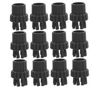 KONTONTY 12 Piezas Cabezales de Cepillo de Nylon Limpiadora de Vapor Accesorios de Repuesto Multiusos para Limpieza Profunda Azulejos y Paredes Domésticas