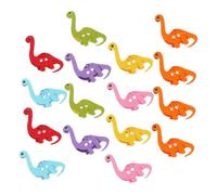 KONTONTY 150 Piezas Botones de Madera de para Manualidades Botones Decorativos para Coser y Scrapbooking Divertidas para Proyectos Diy y Decoraciones