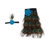 KONTONTY 1juego Disfraz De Pavo Real para Bebés Conjunto Fotográfico Adorable para Sesiones De Nuevos Nacidos para Celebraciones De Cien Días y Ocasiones Especiales