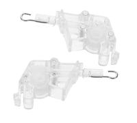 KONTONTY 2 Piezas Accesorios para con Mecanismo de Plástico Repuestos para de Rodillo Kit de Instalación para Control de Luz