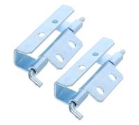 KONTONTY 2 Piezas Bisagra Oculta Industrial para Puertas de Armario y Cajas Eléctricas, 2 Piezas, Acero Hierro Cl283-1, Resistente Intemperie, Silenciosa y Extraíble, Herraje para Muebles y