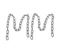 KONTONTY 2 Piezas Cadenas Decorativas Halloween de Plástico con Apariencia Oxidada Accesorio Resistente para Fiestas Disfraces y Decoración Temática de Terror