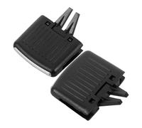 KONTONTY 2 Piezas Clips de Salida de Ventilación del Coche, Pestañas de Rejilla para Aire Acondicionado Delantero, Compatibles con Golf 5, Repuesto para Ventilación de Tablero