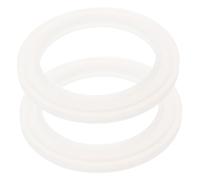KONTONTY 2 piezas Junta de Silicona para Cafetera Espresso de Anillos de Sellado Elásticos y Duraderos Recambio Compatible para Sellado Eficaz y Resistencia al Desgaste