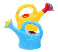 KONTONTY 2 Piezas Mini Regadera Jardín Regadera De Juguete para Pequeño Latas De Reyes para Flor Exterior Amarillo Planta Regando Azul El Plastico Color Aleatorio