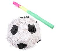 KONTONTY 2 piezas Piñata de Fútbol para Decoración de Cumpleaños Fiesta Deportiva y Fútbol para Celebraciones Rellenable con Dulces y Juguetes
