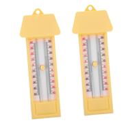 KONTONTY 2 Piezas Termómetro para Invernadero Termómetro Colgante Multifuncional para Medición de Temperatura Interior y Exterior para Cultivos y Criadero de Plantas y Animales