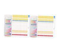 KONTONTY 2 Series Tiras De Prueba De Agua Análisis De De Agua Potable Con Accesorios Para Pruebas Rápidas Y Fiables Casa 50 Piezas*2