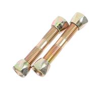 KONTONTY 2 Tornillos De Instalación para Ganchos De Columpio: Tornillos De Resorte Resistentes, Herrajes para Cestas Colgantes, Sillas De Cuna Y Columpios De Exterior.
