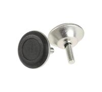 KONTONTY 20piezas Almohadillas De Tornillo para Patas De Mesa y Silla De Copa para Ajustable Almohadilla Deslizante Niveladora Nivelador Pies Deslizantes Base Uso para Muebles Mesas Sillas