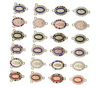KONTONTY 24 Piezas Dijes María Accesorios de Joyería Aleación Pequeños Colgantes para Collares y Pulseras Manualidades Decoración de Joyería