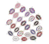 KONTONTY 24 Piezas Pequeño Collar Colgante Colgante Collares Chapados De Oro Para Mujeres Encermas De Collar De Oro Charmas De Bouquet Para Bodas Aleado De Collar De Joyas De Joyería De