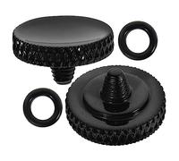 KONTONTY 2piezas Botones Liberación Obturador Cámara Botón Aleación Aluminio Repuesto Fácil Instalar