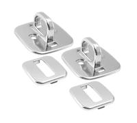 KONTONTY 2piezas Candado Seguro para Portátiles con Base Fija Anclaje Antirrobo Bloqueo Combinación y Llave Protección Estable para Oficina Escuela y Biblioteca