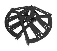 KONTONTY 2piezas Herrajes para Zapateros Plegables De Tres Bisagras De Hierro Resistentes para Ensamblaje De Cajón De Zapatos Reemplazo De Bisagras para Muebles