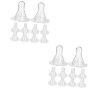 KONTONTY 3 Series Tetinas De Silicona Para Alimentación De Corderos Y Terneros De Reemplazos Para Biberones De Leche De Material Premium Y Resistente De Usar Para Pequeños 10 Piezas X 3