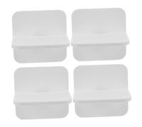 KONTONTY 4 Piezas Anclajes de Seguridad para Muebles Fijadores Antivuelco para Armarios Instalación y Segura Protección Caídas para Bebés Compatible con Diversos Tipos de Muebles