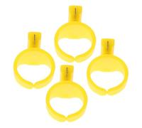 KONTONTY 4 Piezas Cortador De Globos Máquina De Llenado De Globos Accesorios Para Globos Herramienta Expansora De Globos Para Rellenar Bomba De Globo De Helio El Plastico Amarillo