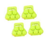 KONTONTY 4 Piezas De Pinzas para Hacer Juguetes De Invierno para Pinzas para La Nieve Bolas De Nieve Pinzas De Plástico para Juguetes De Nieve Al Aire