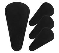 KONTONTY 4 piezas de tijeras funda protectora portátil de cuero de PU para protección para uso doméstico y salón de belleza protección multiusos para herramientas afiladas