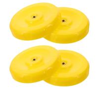 KONTONTY 4 Piezas Plástico Tapa de Llenado, Agarre Antideslizante para | Superficie Texturizada y Rosca Precisa, Ventilación Integrada, para Depósitos de Riego y Recarga