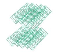 KONTONTY 400 Mini Ganchos De Plástico para Adornos Navideños, Pequeños Ganchos En Forma De S para Colgar En De Navidad, Adornos Navideños Y Decoración