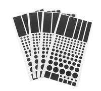 KONTONTY 4piezas Pegatinas De Atenuación para Routers Televisores y Electrodomésticos Cinta Bloqueadora De Led y Pegatinas Opacas para Escritorio para Indicadores y Circuitos