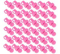 KONTONTY 50 Piezas Micrófono De Karaoke Simulado Micrófono De Grabación Vocal Micrófono para Micrófono De Karaoke para para Niñas Maquina De Karaoke para Chicas El Plastico Rosa