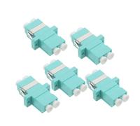 KONTONTY 5piezas Adaptador De Fibra Óptica LC De Conector De Cable De Fibra para Redes para Cables De Conexión LC