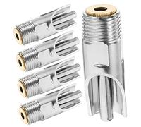 KONTONTY 5piezas Bebederos para Lechones Comederos Automáticos Inoxidable para Cerdos y Ganado