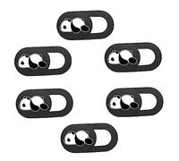 KONTONTY 6 Piezas Cobertura De Privacidad para Cámara De Portátil Protección De Privacidad para Cámara Web De Tableta De Teléfono Móvil Color Negro para Usar Entornos De Trabajo o Estudio