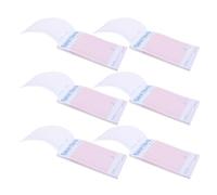KONTONTY 6 Piezas Cuaderno de Papel del Servidor, Control de Huéspedes, 50 Hojas por Cuaderno, Papel Rojo, para Gestión de Pedidos y Respaldo ante Fallos Electrónicos en Bares
