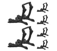 KONTONTY 6 Piezas Patas de Loro de Hierro para Manualidades 6 Piezas, Figura Decorativa de Garra de Pájaro Realista, Base para Escultura de Pie de Animal, Accesorios DIY para Proyectos