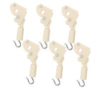 KONTONTY 6 Piezas Repuesto para Mecanismo de Control de de Accesorios de Varita de Compatible con Cortinas y Instalación y Uso