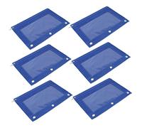 KONTONTY 6piezas Bolsa para y Lápices Estuche De Oxford Unidades Suave y Gran Capacidad