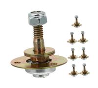 KONTONTY 8 Piezas Cojinetes y Tornillos para Muebles Accesorios de Repuesto para Mecedoras Kit de Reparación para Movimiento y Estabilidad