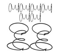 KONTONTY 8 resortes helicoidales para tapicería de Muebles, 8 cm/3", para Restaurar Asientos y Reparar tapicería, Muy elásticos para sillas, sofás o sillones, diámetro de Alambre de 3,5