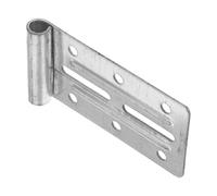 KONTONTY Bisagra Superior para Puerta de Garaje Soporte de Hierro Resistente con Carrier de Ruedas para Sistema Seccional