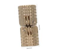 KONTONTY Bisagras de Barril de Latón Ocultas Plegables Bisagras Cilíndricas para Muebles Puertas y Cajas Diseño Resistente y Fácil Instalación