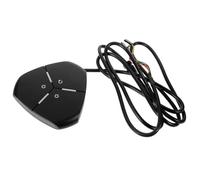 KONTONTY Botón de Encendido con Cable Negro de Plástico para PC de Escritorio Función de Presionar para Encender y Apagar Adecuado para Hotel y Café