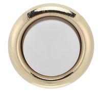 KONTONTY Botón de Timbre Metálico Redondo con Cable Estilo Vintage para Puerta y Garaje Pulsador de Timbre Eléctrico para Entrada de Hogar Alta Sensibilidad y Transmisión Instantánea