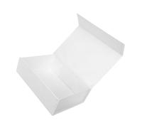 KONTONTY caja de embalaje cajas de joyería a granel Cajas de de cierre magnético para pequeñas empresas de favor envasado de de propuestas Papel blanco