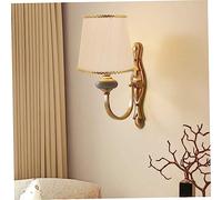 KONTONTY Cloth Lampshade Cover For Bedroom And Living Room Protects Eyes And Children From Bulb Heat Compatible With